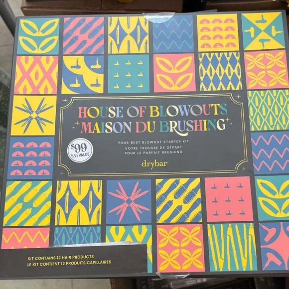 Drybar House of Blowouts Multicolor Hair Kit lot bundle $100 advent holiday - Picture 2 of 5